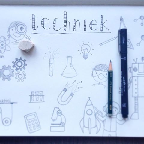 tekenen &amp; techniek miekejenneskens.wordpress.com/2017/04/03/tek…