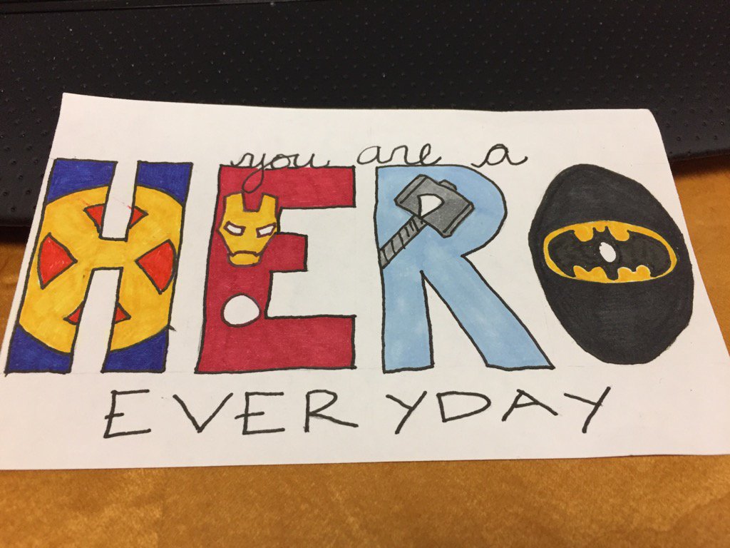 Remember Wildcat Nation to someone you are a hero everyday