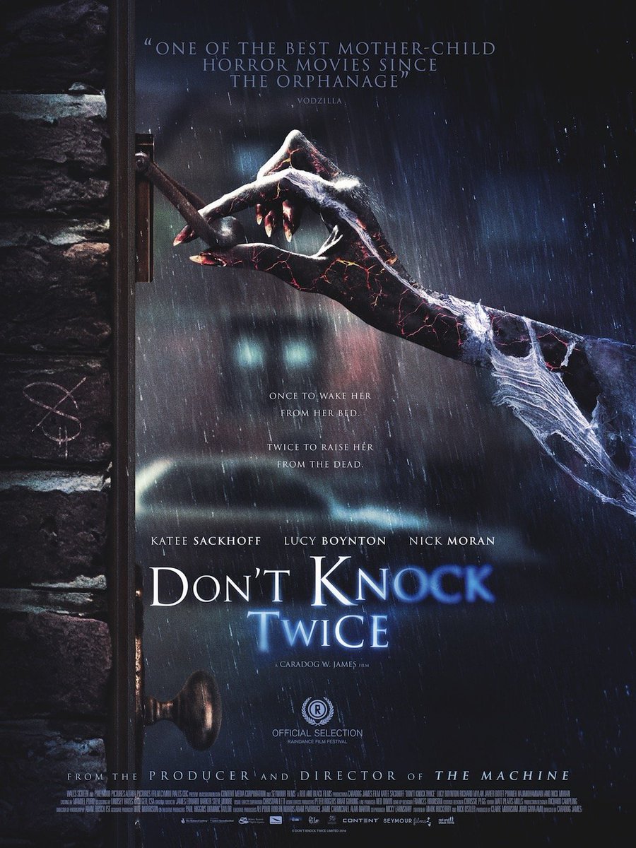 #DontKnockTwice is out on DVD &amp; VoD today! You can buy it from <a href="/hmvtweets/">hmv</a> bit.ly/2osbLE9
