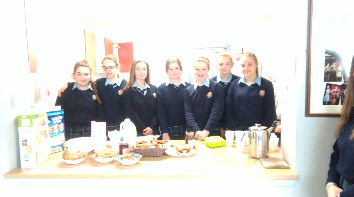 Class 3C have organised a range of events to promote Positive Mental Health. They kicked off the week with a breakfast morning!