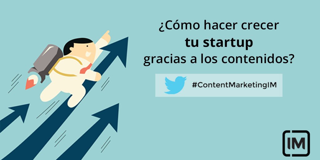 IM_DBS's tweet photo. ¡Ya tenemos el vídeo completo de #ContentMarketingIM! ¿Cómo hacer crecer tu #startup gracias a los contenidos? ➡ https://t.co/eKhYSu6fAt https://t.co/Cc6odHMVtm