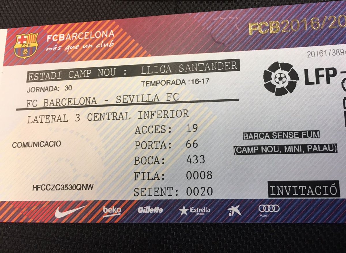 esportclub's tweet image. 🎁🔵🔴La lliga es decideix a l'Esport Club i tu en pots ser testimoni. RT i FOLLOW si vols 2 entrades del Barça-Sevilla. Demà 21h,el guanyador!