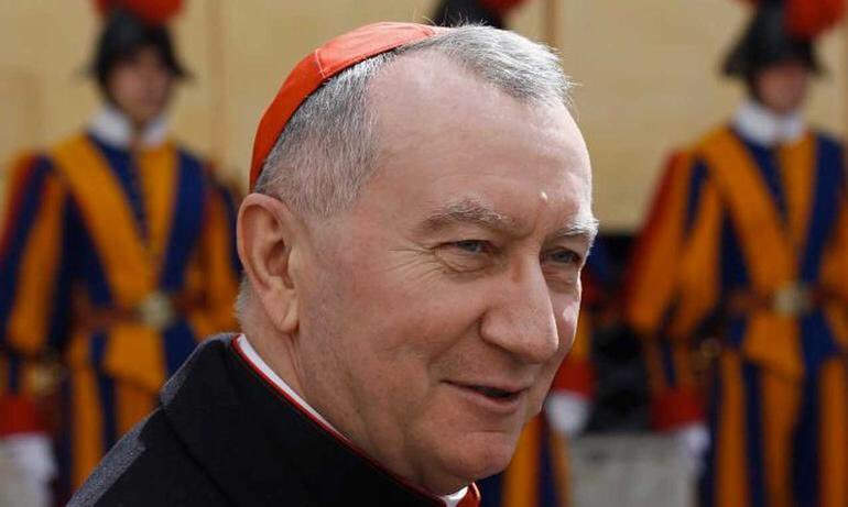 God is the origin of any human development #homily #50PopulorumProgressio #CardParolin @M_RSezione <a href="/IustitiaetPax/">PC Iustitia et Pax</a>