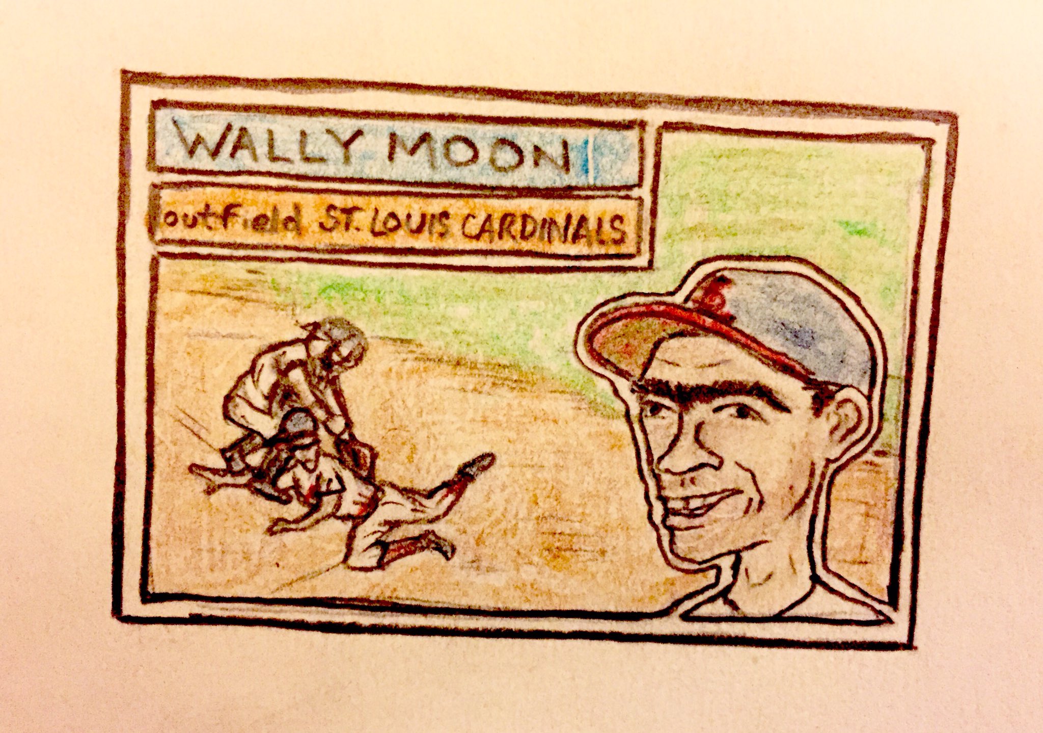 Wishing a very happy 87th birthday to 1954 Rookie of the Year Wally Moon!  