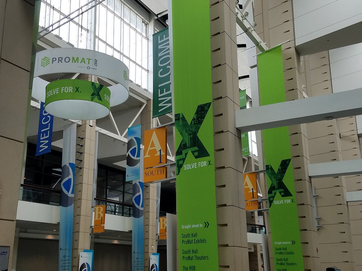 PlugPowerInc's tweet photo. @PlugPowerInc opening booth at ProMat today in Chicago - #GenKey #SiteView #hydrogen #fuel cells in booth N207 https://t.co/PugFGrIiqs https://t.co/qssuhgQc5s