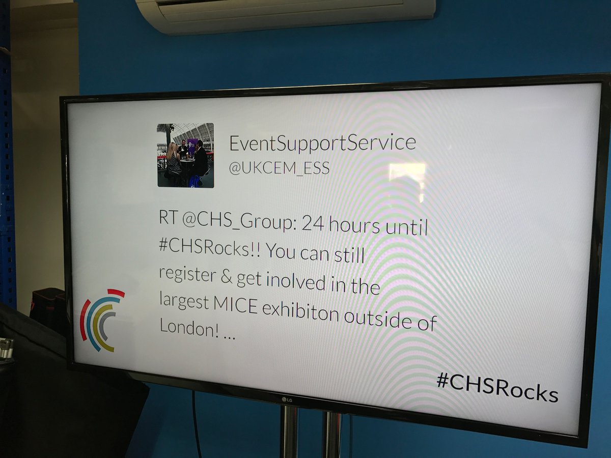 icosocial's tweet photo. We're showcasing our Social Media wall at @CHS17 tomorrow - make sure you call by and say hello we're on stand A25 #CHSRocks #Leeds https://t.co/z4Ag4NPTBL