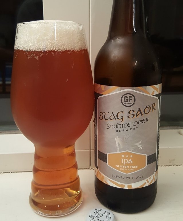 thebeernut's tweet photo. One brewery, five beer styles, zero gluten. Mixed results. A look at the Stag Saor range: https://t.co/KQd6PTPqJ9 https://t.co/svxw5vyzXT