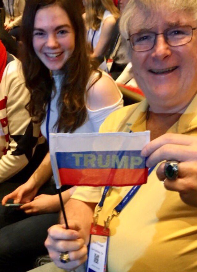 freshwater4fun's tweet photo. #HeyRememberWhen #Trumpets #MAGA supporters loved the #Trumprussia flags they got at #CPAC2017 #idiots #IDIOTINCHIEF #JaredKushner #resist https://t.co/QrGJFSsAAw