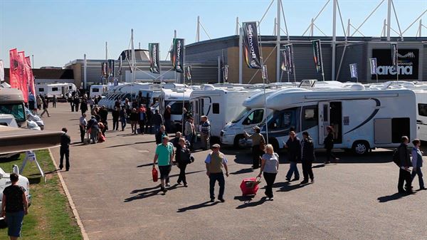 VisitPeterboro's tweet photo. The National Motorhome Show, the UK's largest outdoor motorhome show returns to the city between the 21st and 23rd April https://t.co/kITv3qlNGJ