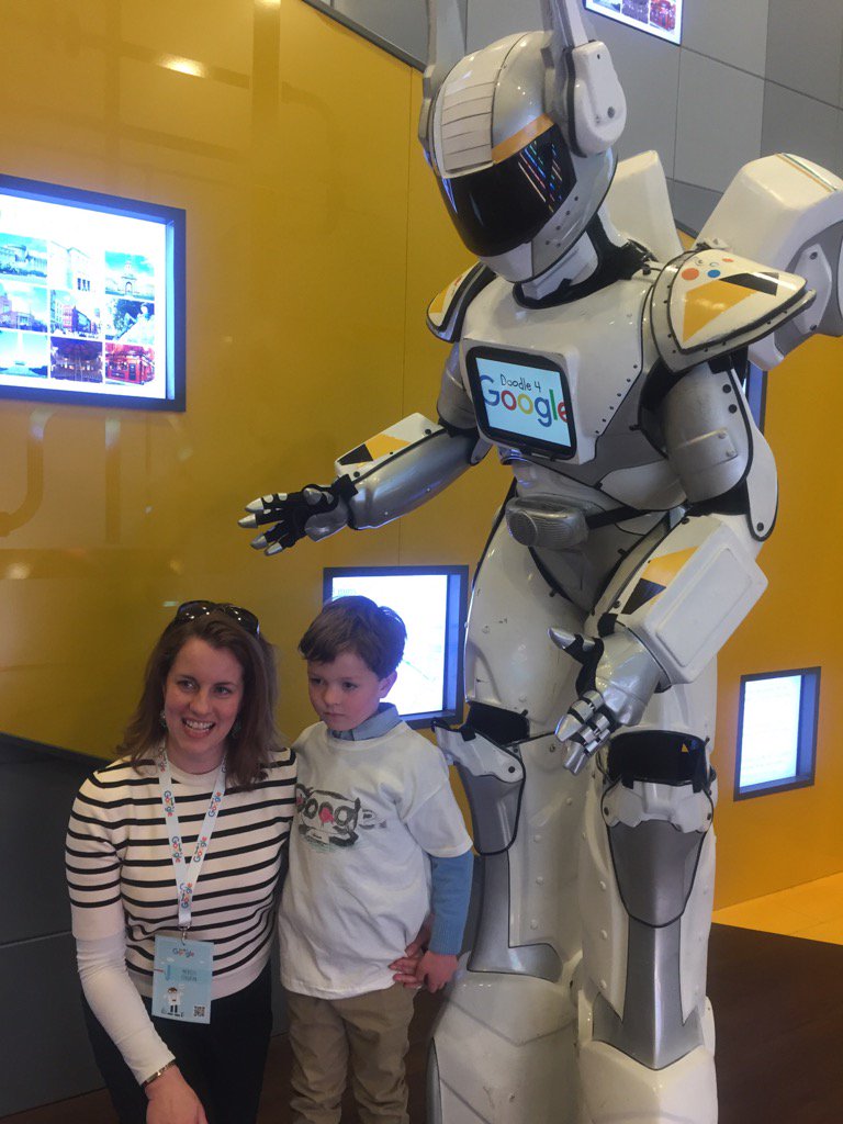 Some fun @ #Doodle4Google