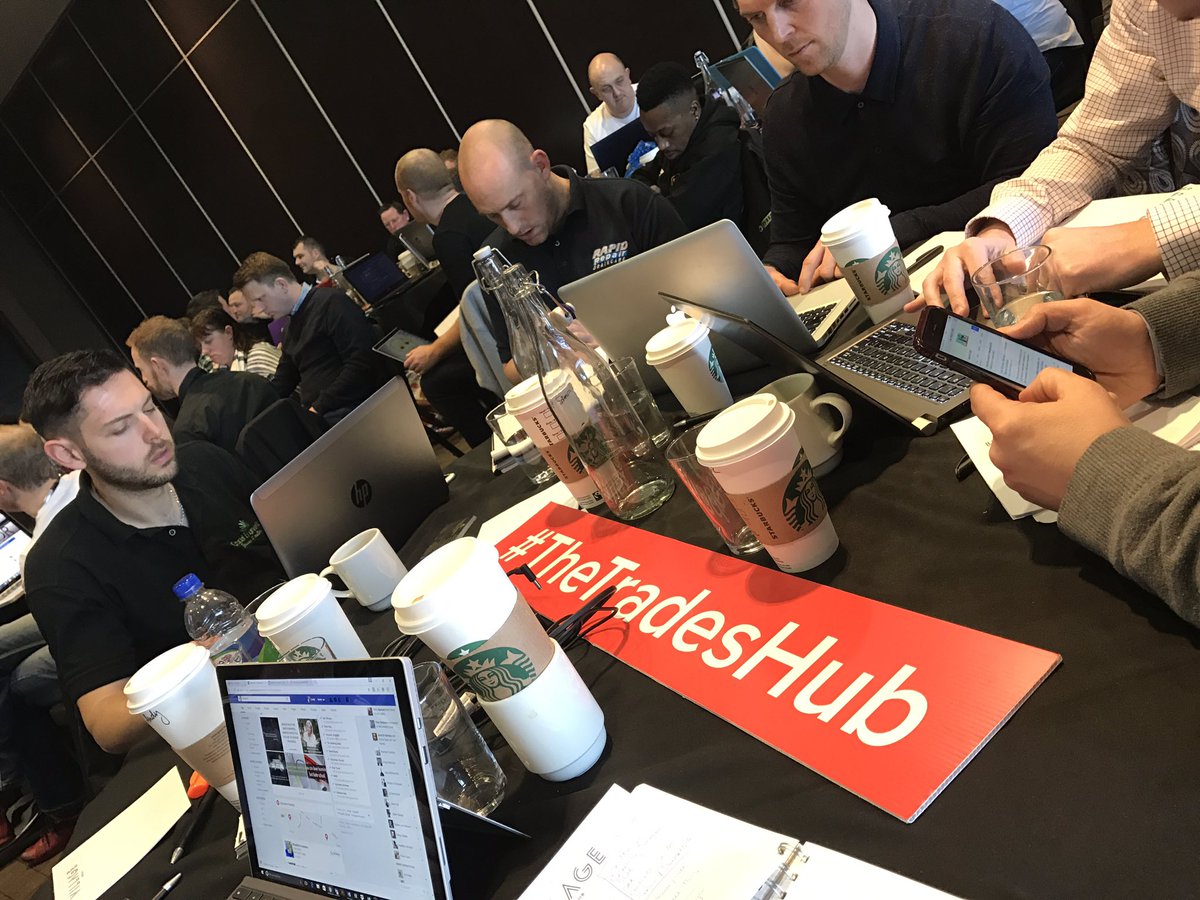 FedsSec's tweet photo. Half-way through! @TheTradesHub &amp; @TradesHubCraig's Social Media day is going great! Lots of helpful tips and tricks - plenty more to learn! https://t.co/w4ek2VqwIh