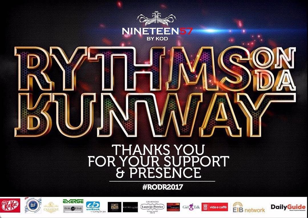 teamkodgh's tweet photo. Thanks for coming guys.. We really appreciate it #RHYTHMSONDARUNWAY2017 #RODR2017 @kod_57 https://t.co/HbfSK2TCBF