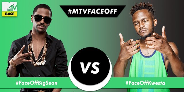MTVBaseSouth's tweet photo. #MTVFaceOff | @BigSean going head to head with @KwestaDaKAR on Base right now!!! Vote for your FAV! #FaceOffBigSean vs #FaceOffKwesta! https://t.co/mxN0gsh8TE