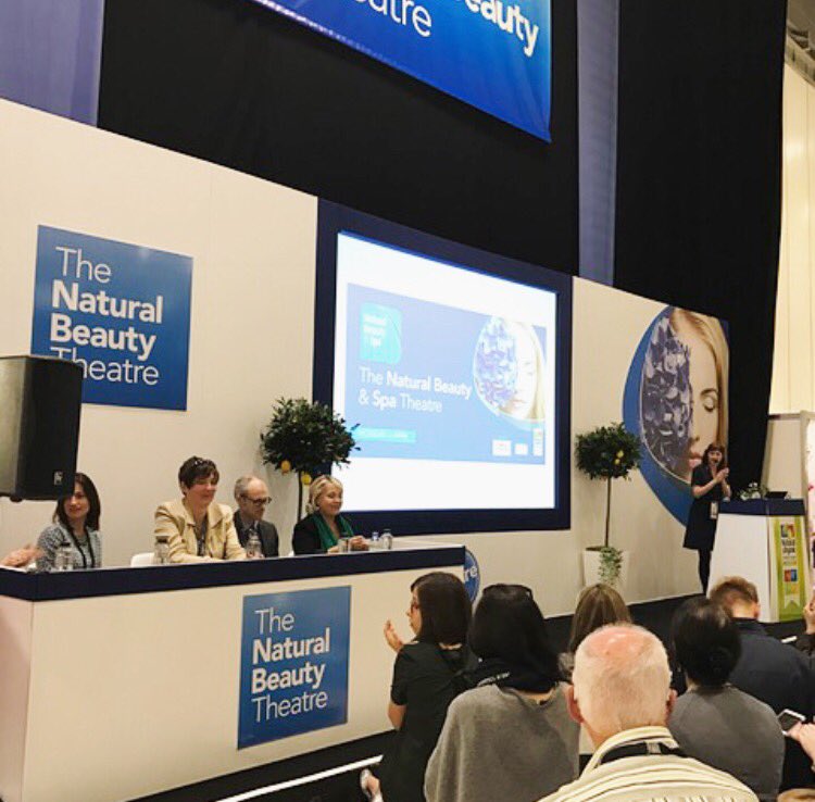 Peg_beauty's tweet photo. Fantastic talk at the Natural & Organic Product Show on sustainability! https://t.co/5n5GroZx6J