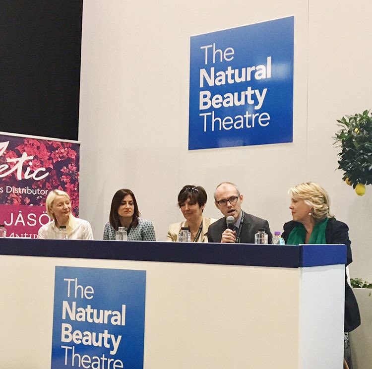 Peg_beauty's tweet photo. Fantastic talk at the Natural & Organic Product Show on sustainability! https://t.co/5n5GroZx6J