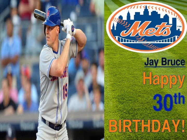 Happy Birthday, Jay Bruce! Go get a Birthday win! |  