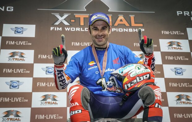 HeboFactory's tweet image. El sabor del éxito. 11 títulos mundiales #xtrial para el gran #ToniBou 🏆1️⃣1️⃣