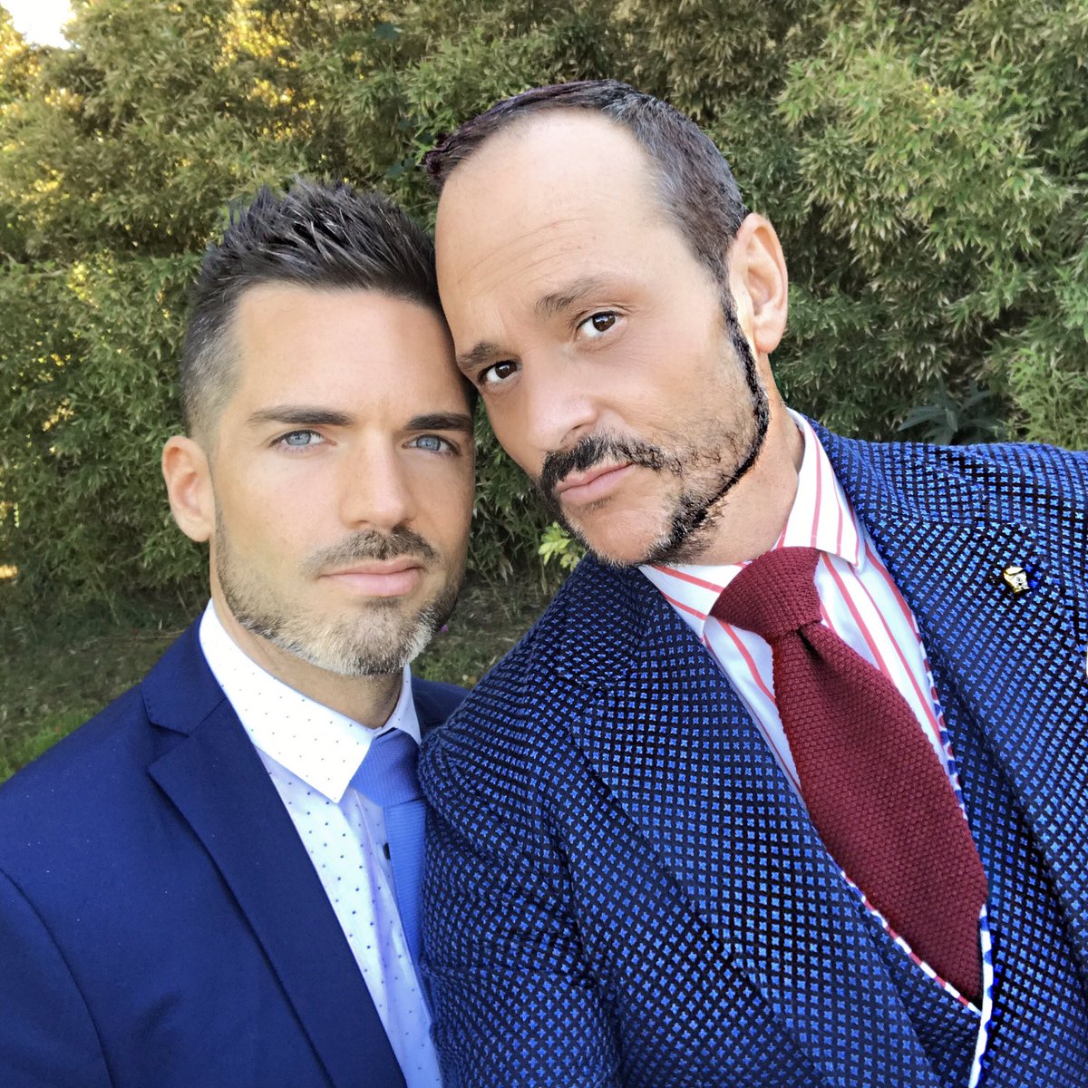 RogerGosalbez's tweet photo. @NachoMontesTV y yo nos vamos de boda! Fiesta, alegría y...¿planes? Esta semana en #mucha-miel, solo en @mtmad.es https://t.co/vJVQb9cXHq https://t.co/PL3pnxkTDj