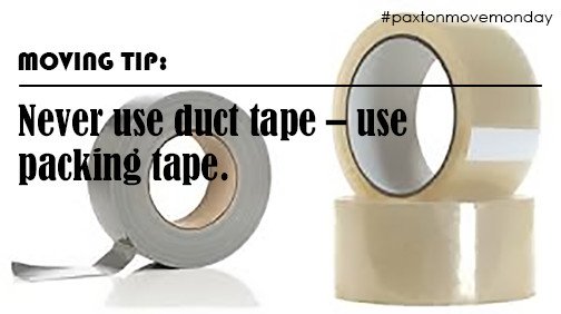 PaxtonCompanies's tweet photo. Happy Monday from the Paxton Companies! Here is your move tip of the week: https://t.co/JX0AvJtF89