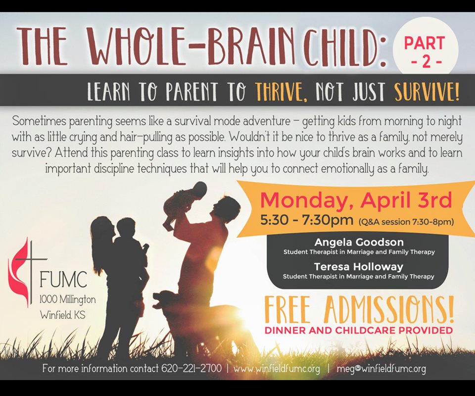 Winfieldfumc's tweet photo. HI, @kayd_johnson :) Don't know if this would interest you and Laura :). #free #local #parenting #cu2nite? https://t.co/6EiJnLx9Jg