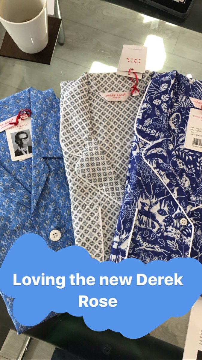 PlumsLingerie's tweet photo. Stunning new collection from Derek Rose.... https://t.co/2vmTyklbCb
