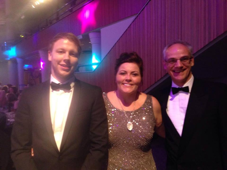 bhambtrg's tweet photo. Our PhD student Haydn and group lead Andrew were invited to the @harry_moseley ball this weekend. A great time was had by all! #HHHO https://t.co/atQpfCLnoj