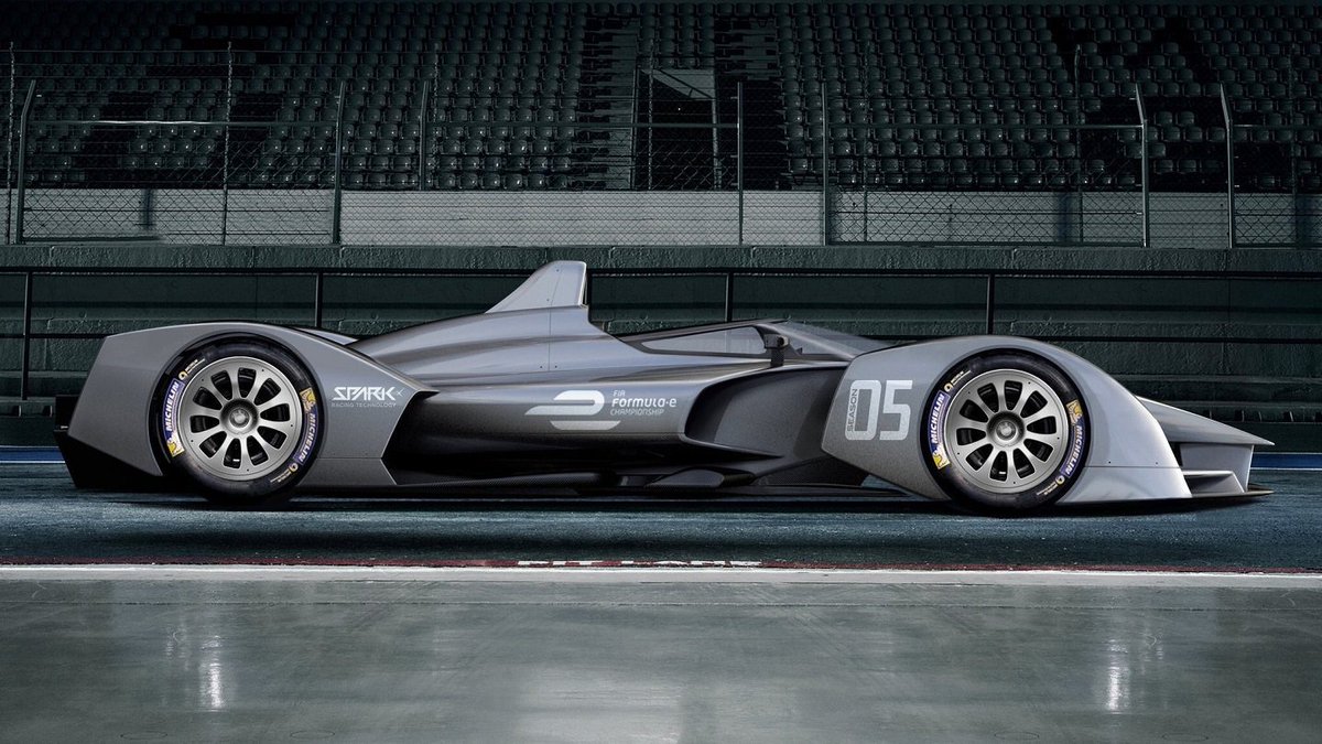 queleccom's tweet photo. Así podrían ser los monoplazas de la Fórmula E a partir de la temporada 2018-2019 según @SparkRacingTech. #Queleccom https://t.co/FjpEXpedK0