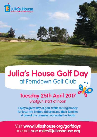 Hampshire_Golf's tweet photo. Julia's House Charity Golf Day @FerndownGC Tue 25th April @Dorset_golf @Hampshire_golf  @Julias_House book here https://t.co/Dhx3JCQyxy https://t.co/oZ5TqYrytz