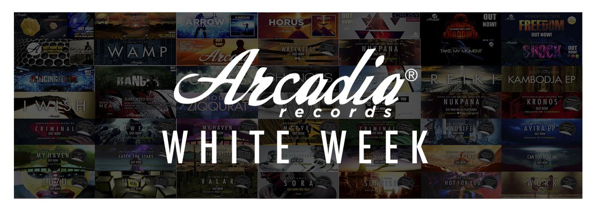 Bigger than Black Friday, get into the #ArcadiaWhiteWeek &amp; download our whole catalogue FOR FREE this week only!

🎧 bit.ly/ArcadiaWhiteWe…