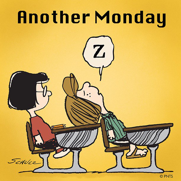 Snoopy's tweet photo. It's Monday again... https://t.co/p5GcmdY0cy
