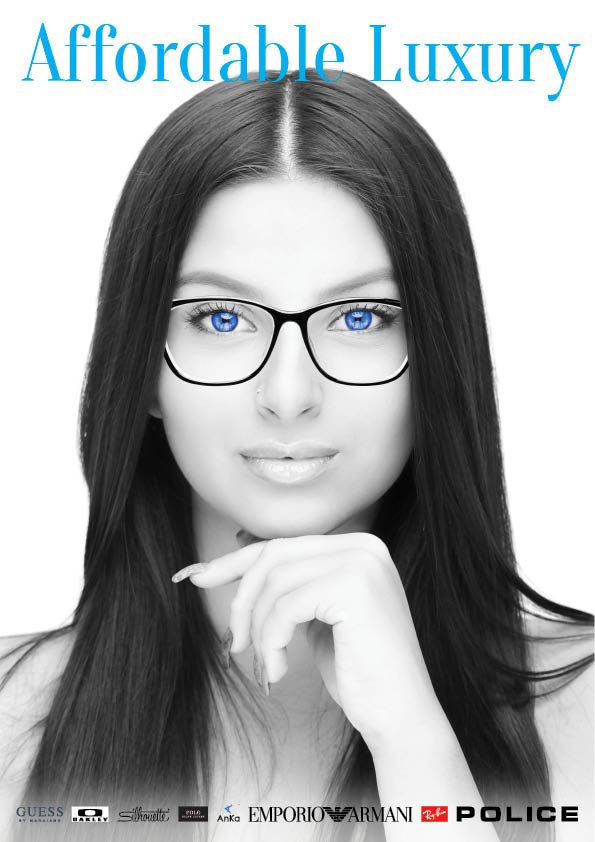 we do budget glasses at £15, but we also do branded glasses more affordably than everyone else.