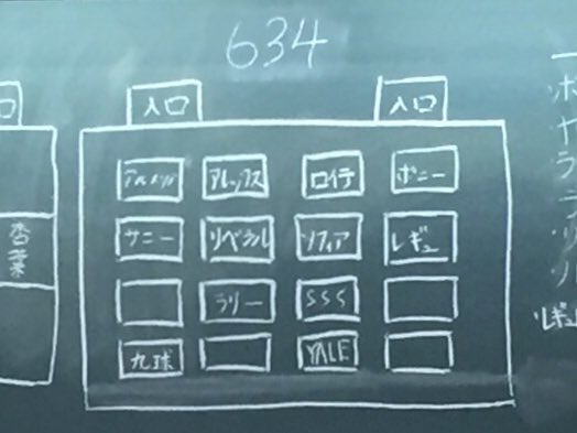 YALEのブースは634番教室の後ろの方です！！！一同待ってます☺☺