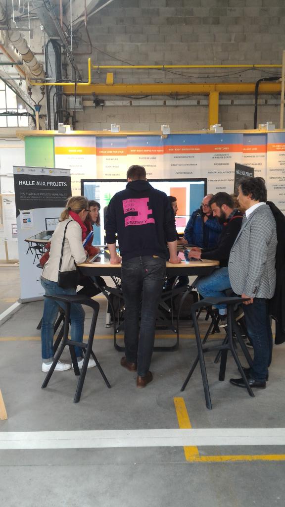 Andrea_L_Guerra's tweet image. Beaucoup des succès à #biennaledesign17 pour #utc #sorbonneuniversites et #ubikey  avec le projet Halle Numérique @utcompiegne @Sorbonne_U