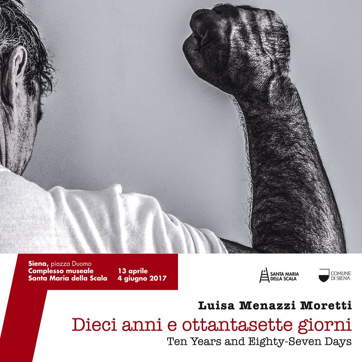 Al <a href="/SMariaScala/">SantaMariaDellaScala</a> di #Siena dal 13/4 la mostra fotografica "Dieci anni e ottantasette giorni"