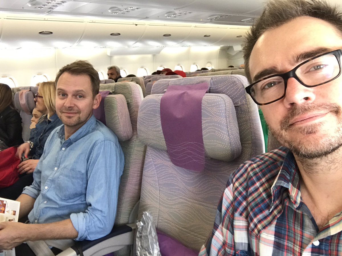 sodastream_band's tweet photo. Looking a bit more beardy and feeling a bit more weary than 2 weeks ago. But on a high after a really fun and successful tour. https://t.co/46tyA1xKmS