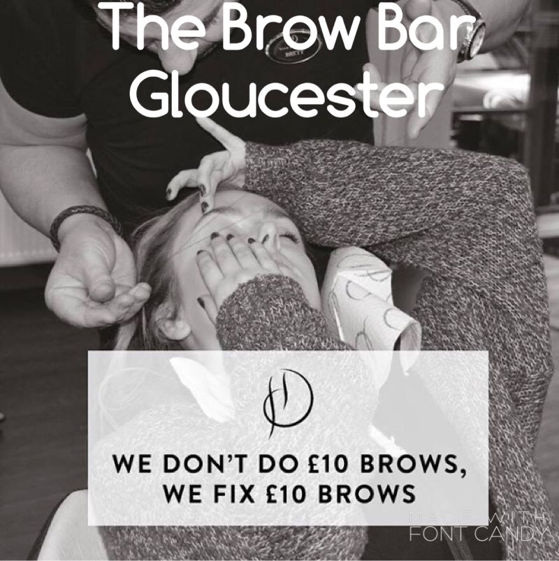 StaceysBrowBar's tweet photo. The Brow Bar Gloucester #naturalbrows #highdefinitionbrows #browsonpoint #brows #browenvy https://t.co/ZfkFeuyZyY