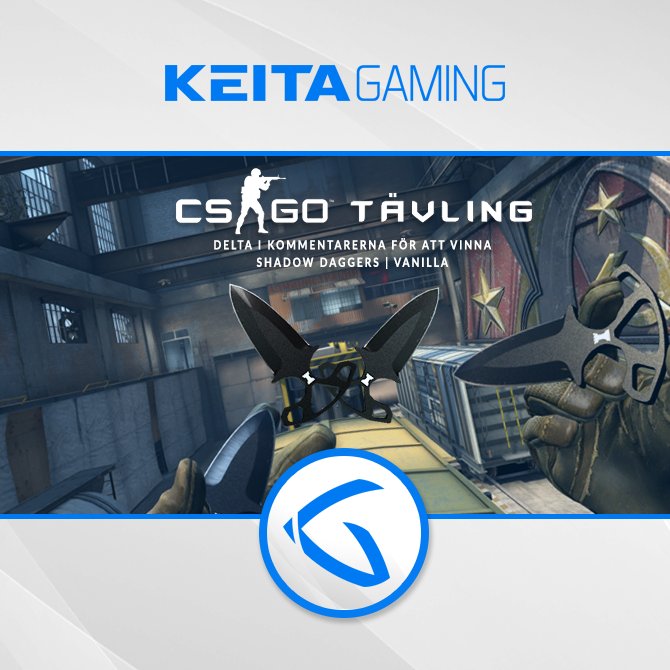 KNIFE TIME! DOUBLE YOUR CHANCE (APART FROM FACEBOOK) TO WIN ★ SHADOW DAGGERS | VANILLA! RT &amp; FOLLOW TO WIN!