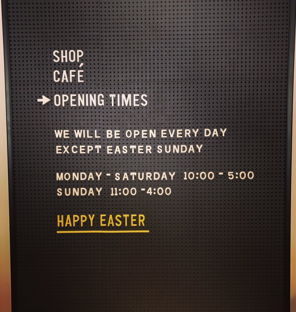 Easter opening times. Happy Easter holidays #easter #holidays #openingtimes #SHOP #normanroad #stleonardsonsea