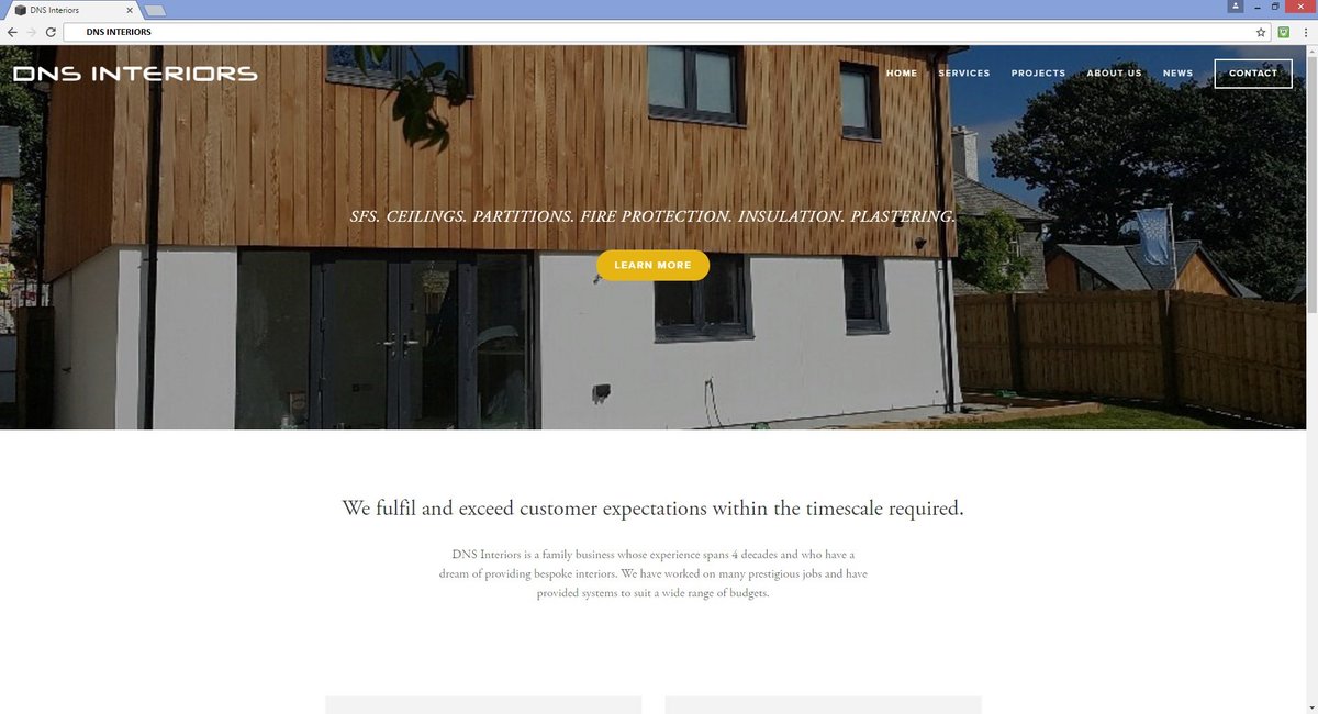 DNS_Interiors's tweet photo. We can't wait for our new website to go live...here's a sneak peek for those who can't wait either... #Website #DNS #DryLining #Work https://t.co/F5vj4EjcU3
