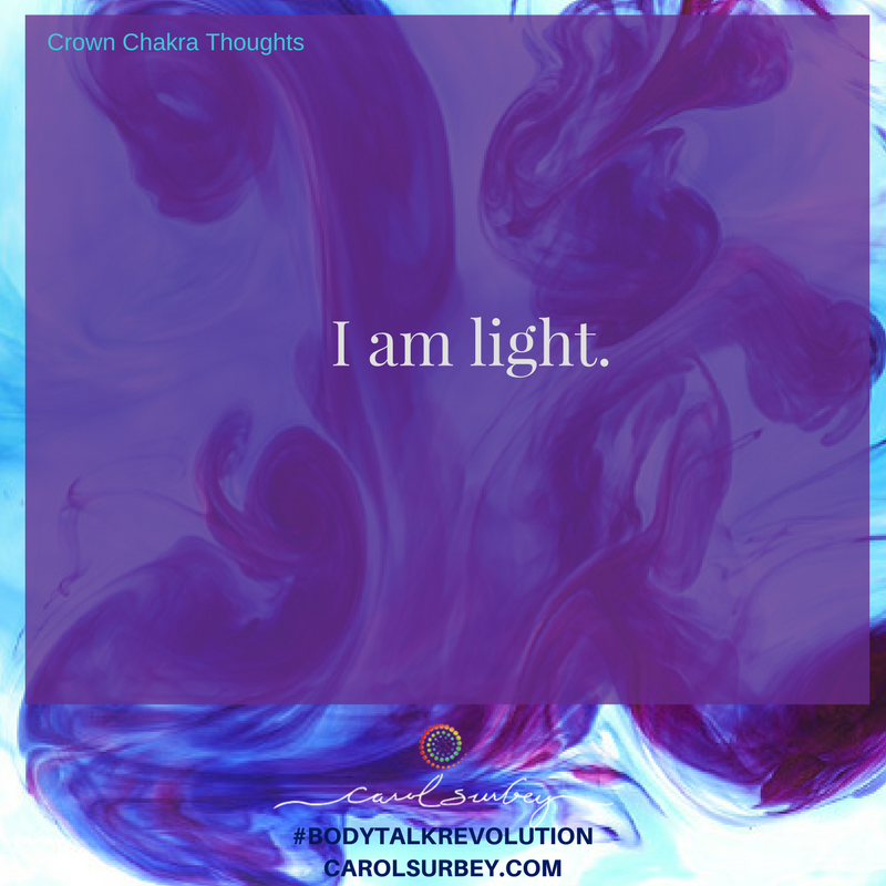 CarolSurbey's tweet photo. CHAKRA TIP: Crown Chakra Monday. What is your body trying to tell you? @carolsurbey #followyourmap #crownchakra #chakratalk #energymedicine https://t.co/2k06rvVRge