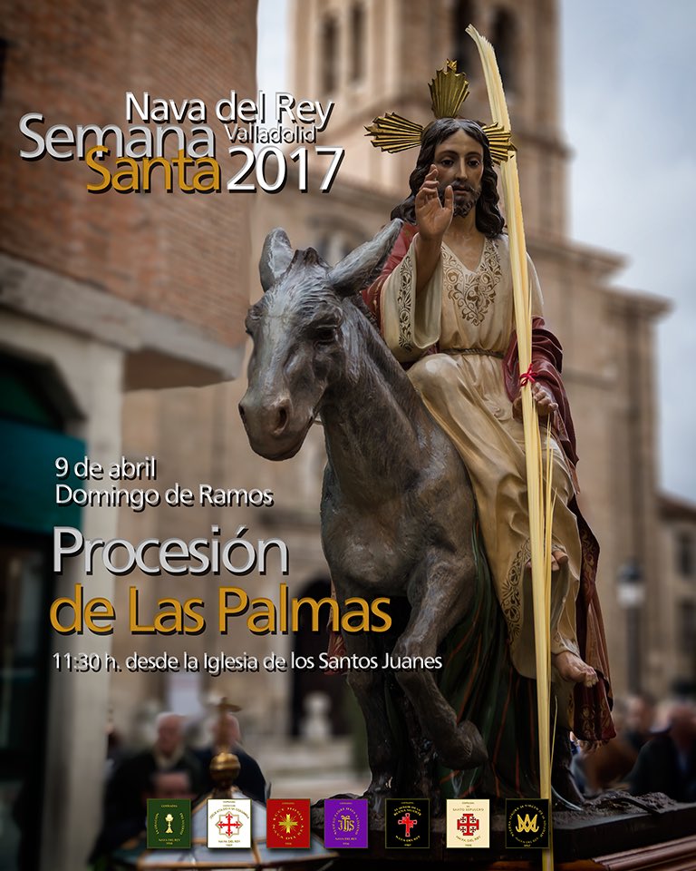 PROGRAMACIÓN #SSantaNavadRey17 9 de abril- 11:30h PROCESION DE LAS PALMAS #DomingoRamos #HeAquilaPasion facebook.com/S.Santa.Nava.d…