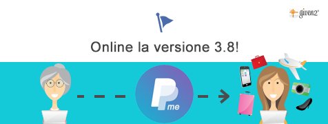Given2us's tweet photo. Da oggi ricevere i regali con #Given2 ha un nuovo metodo senza nessuna commissione!! Hai già il tuo link paypal.me?
Prova la nuova versione! https://t.co/1vI5UvUwib