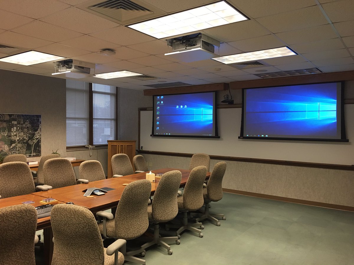 rickseeley's tweet photo. Blessed to be able to work with technology each day. Looking at a conference room today doing a tech review. #makingtecheasier https://t.co/zdmLoSEGrz
