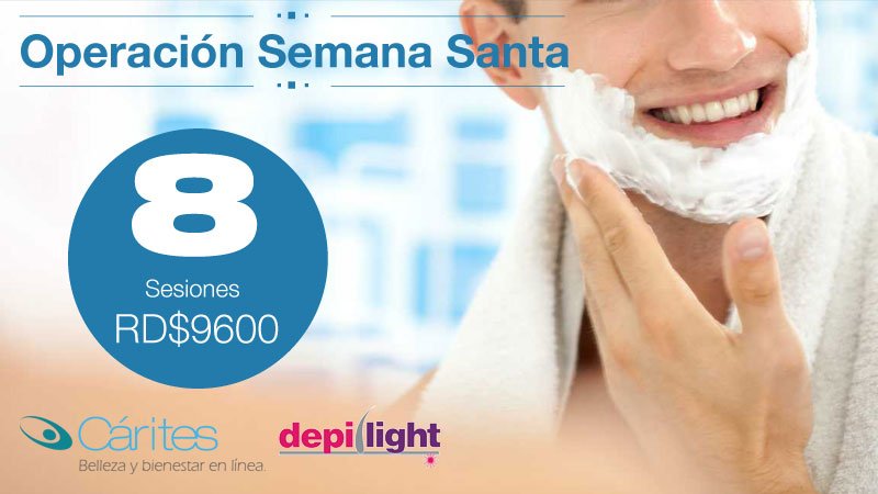 caritesbeauty's tweet photo. Operación Semana Santa. Dile adiós al rasurado. https://t.co/WZKFqLN3ck #DepilaciónLáser  #Depilight #SemanaSanta https://t.co/jcZ0tkq7vn