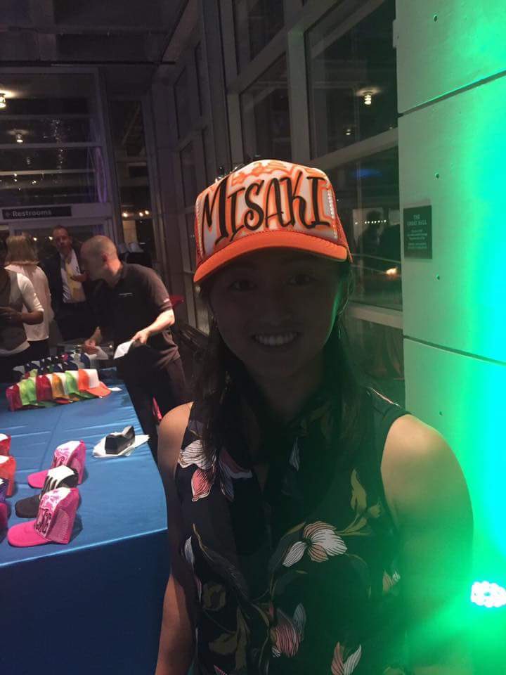 DoiArmy's tweet photo. Wishing @MisakiDoiTennis the best of luck in Charleston this week! You have nothing to loose, go for it! 🎾🤙🏼🔥😁🙌🏼ps I love this hat 🎩 💗#doiit https://t.co/3ZdtdsDGvT