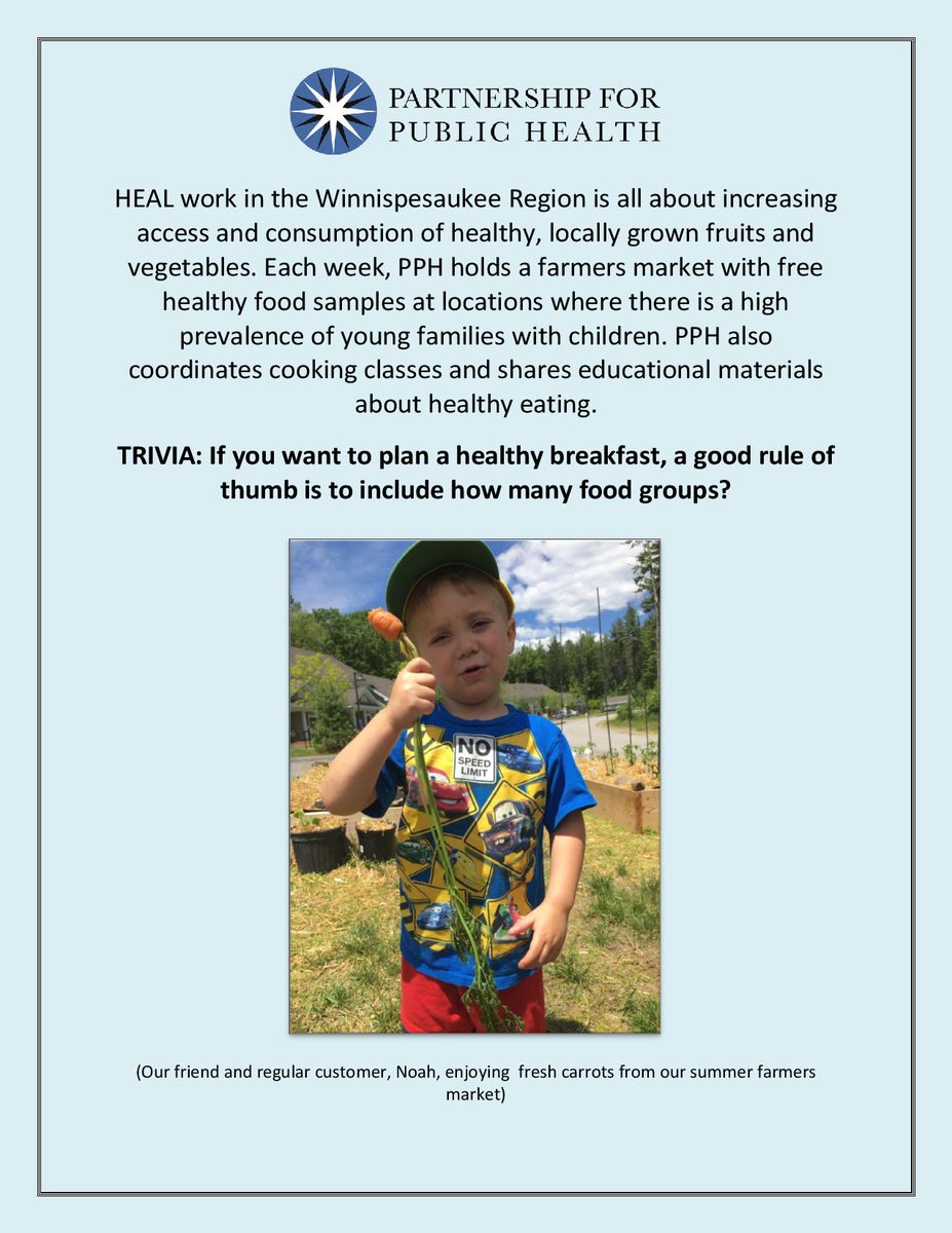 PPHNH's tweet photo. Do you know about our Healthy Eating, Active Living (HEAL) work? Please check out this awesome program below! https://t.co/Qepf491q1e
