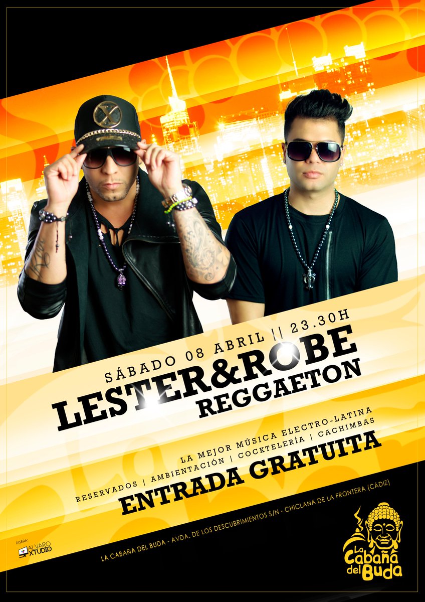 Atención #Chiclana #Cádiz, el sábado 8 estaremos en Buda Cabaña si te gusta el reggaetón y vives por la zona te esperamos #Chiclana #Cadiz