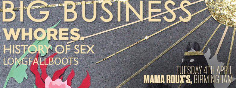 SYD_Music's tweet image. Get down to @mamarouxsdigbth tomorrow night, catch @bigbigbiz, @whoresbandatl, @historyofsexuk &amp;amp; @LongFallBoots TIX AVAILABLE ON OUR WEBSITE