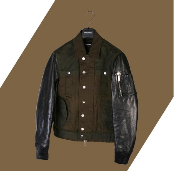 MaisonThreads's tweet photo. Dsquared2 shirt effect with leather arms detail bomber jacket
#dsquared2 #dsquaredbomber #dsquaredjacket #neilbarret #y3 #balmain https://t.co/dXEJwluWwh