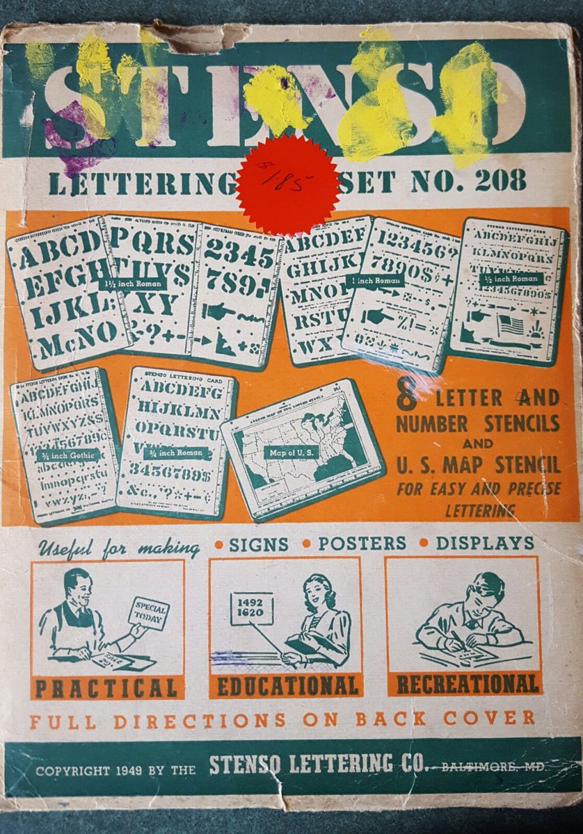 urbanmoon's tweet image. How&apos;s this for retro? Found it with my old Letrasets. #BC #BeforeComputers